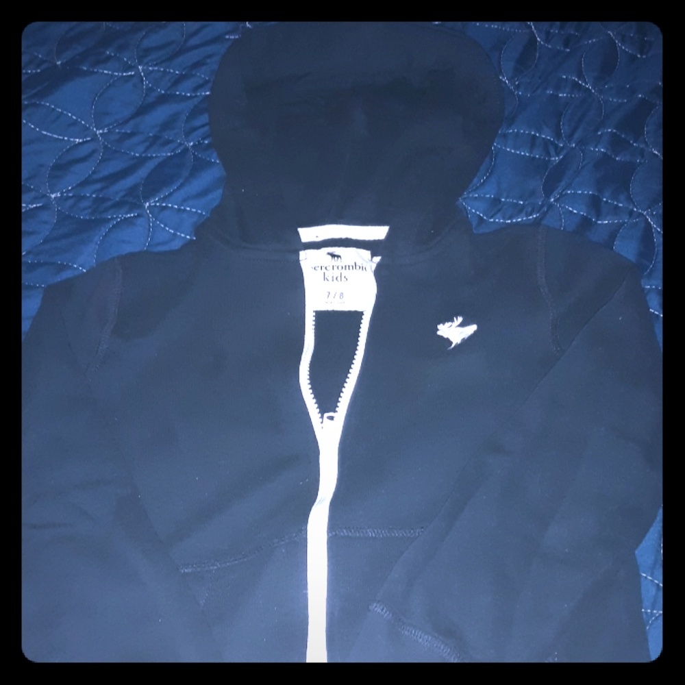 Kids Anercrombie full zip hoodie
